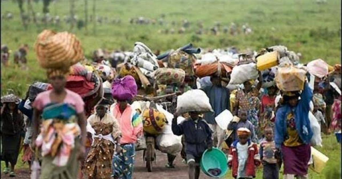Familles déplacées à Kalehe