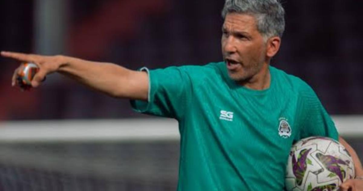 Slimane Raho, entraîneur de Mazembe